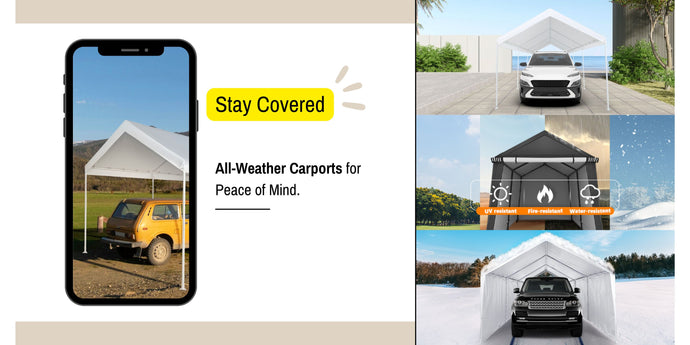 all weather canopy carport