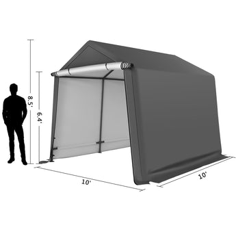 Carports | 6 Legs All Close with Strengthen Tube - Abba Patio
