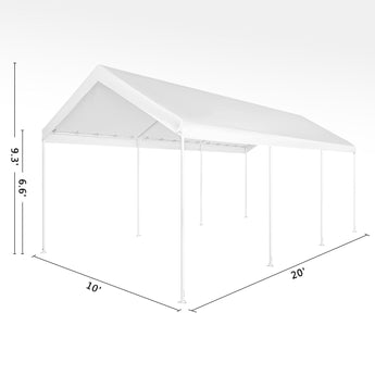 Carports | 8 Legs with Roof Only - Abba Patio