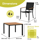Dining Table Set | Modern, Easy & Durable - Abba Patio