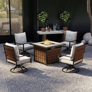 4-piece Outdoor Fire Pit Set