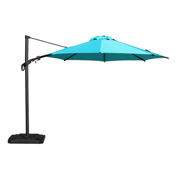 vienna cantilever umbrella light blue