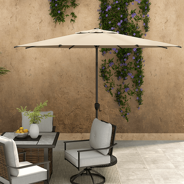 Lyon | 9ft Market Umbrella - Abba Patio