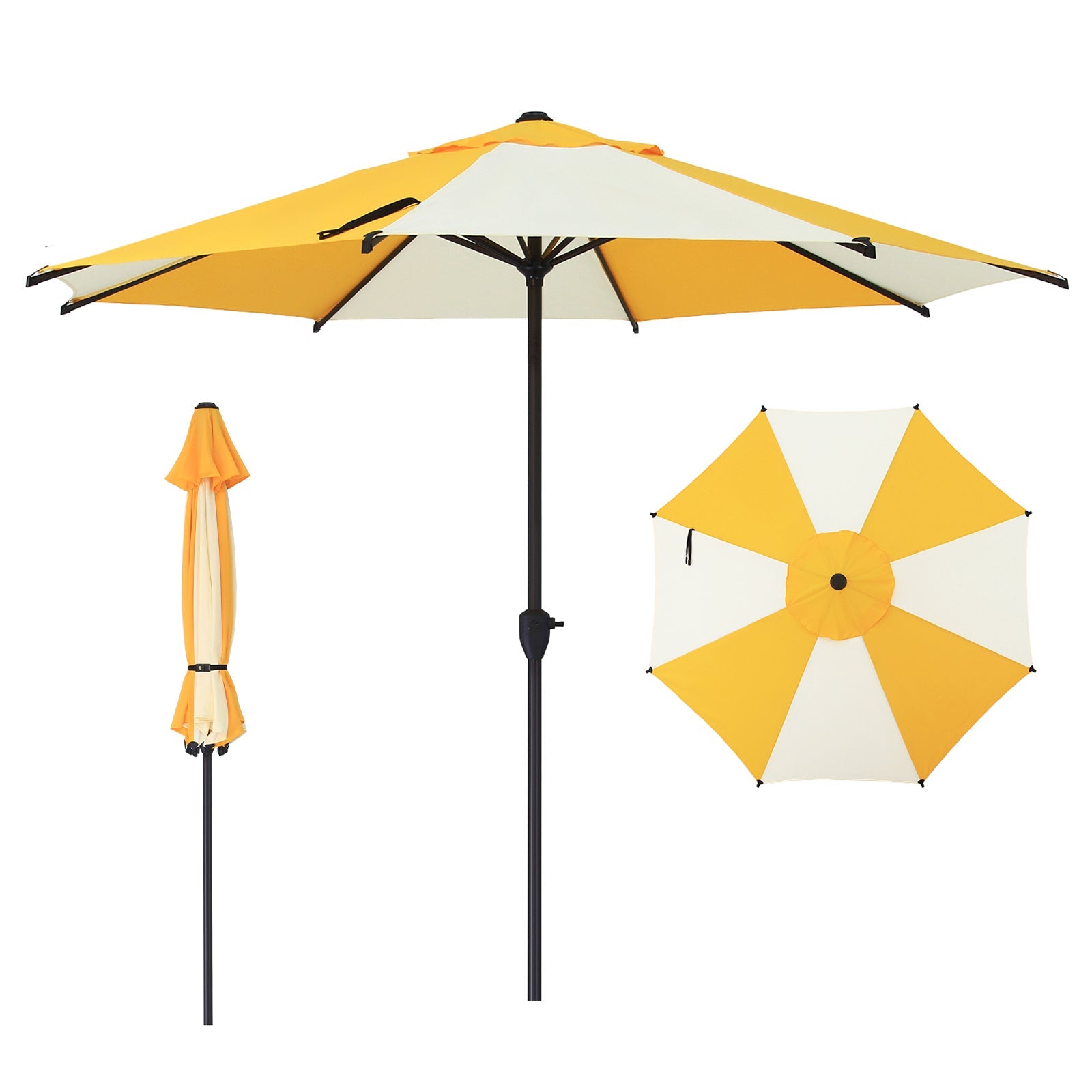 Lyon | 9ft Market Umbrella - Abba Patio