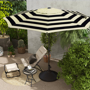 Lyon | 9ft Market Umbrella - Abba Patio