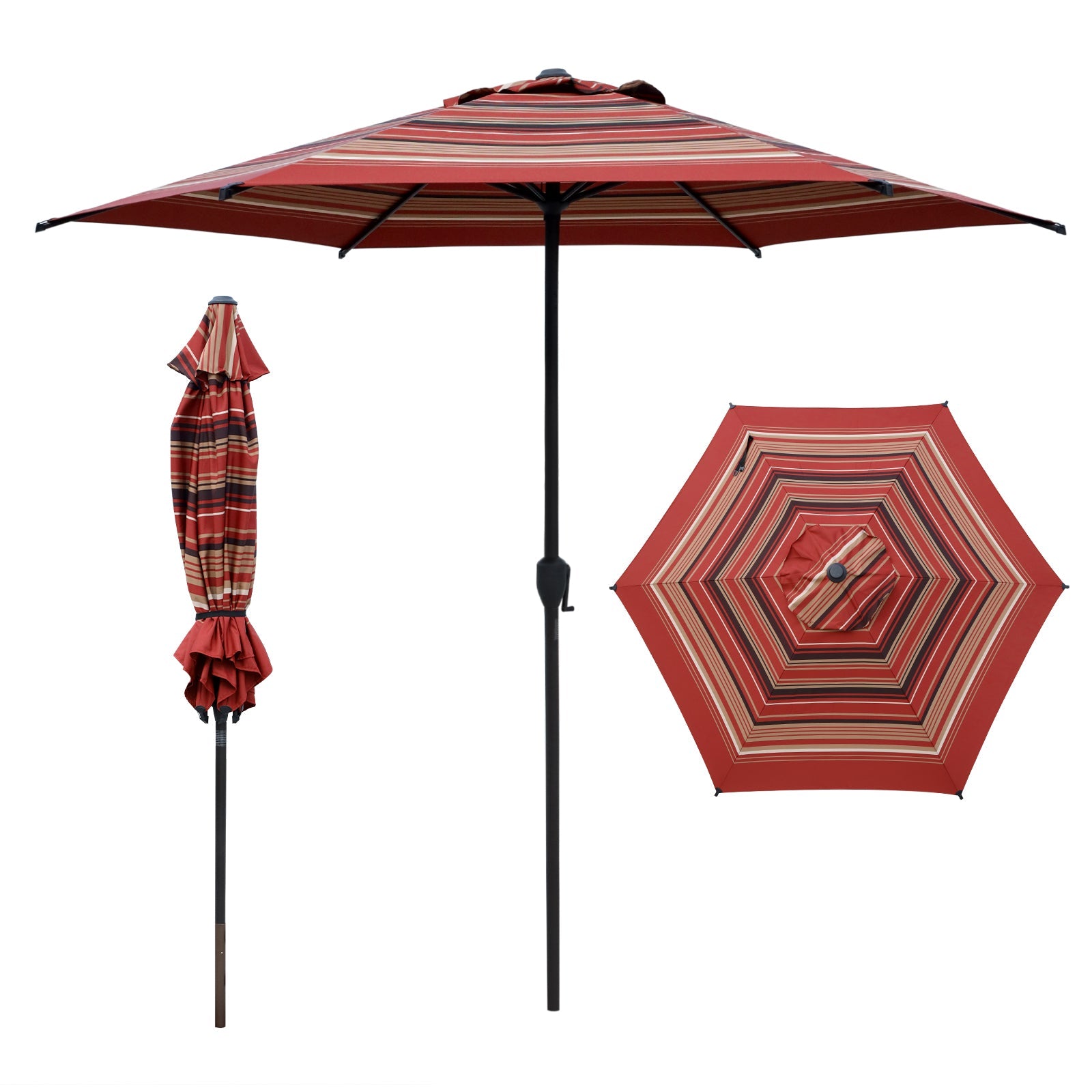 Lyon | 9ft Market Umbrella - Abba Patio