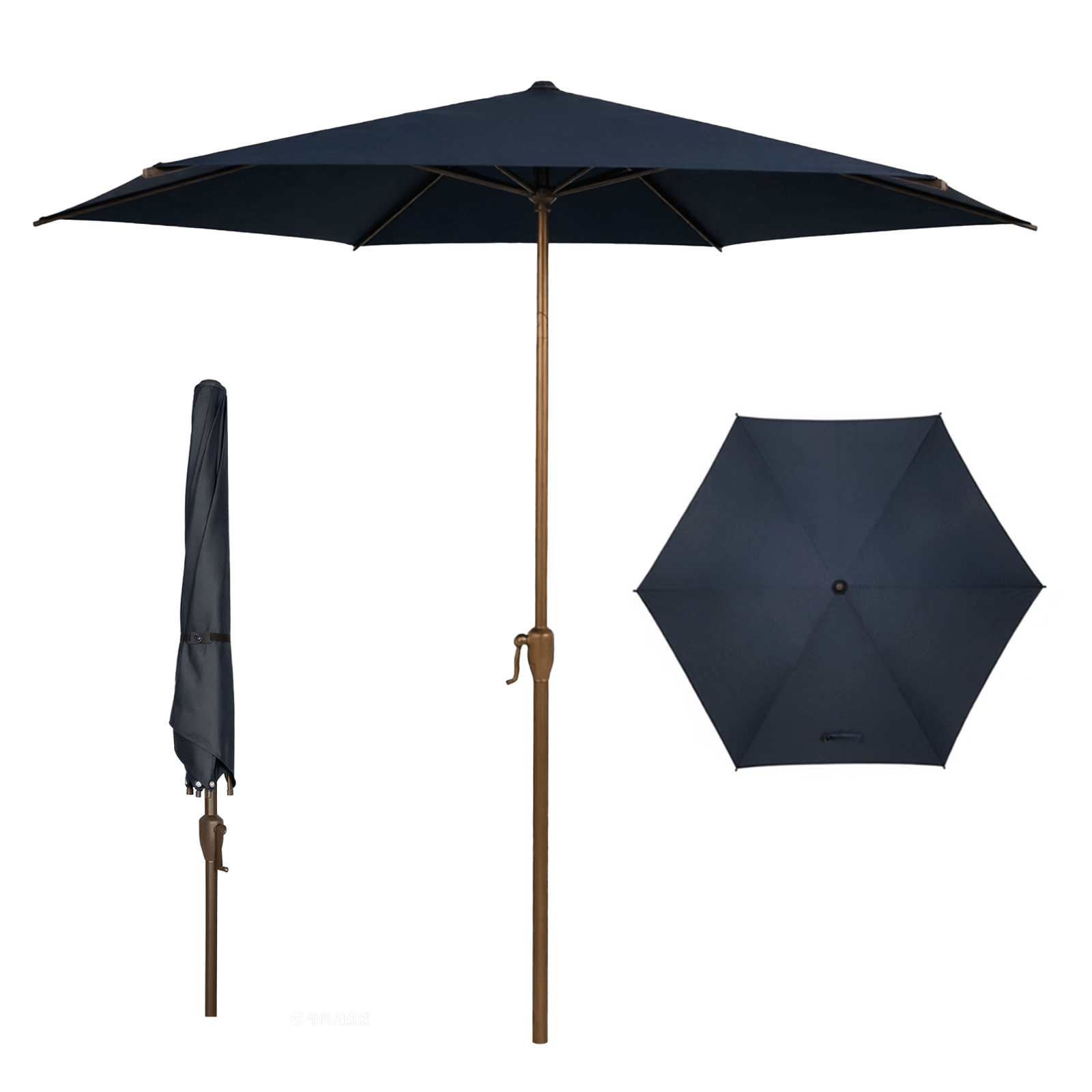Lyon | 9ft Market Umbrella - Abba Patio