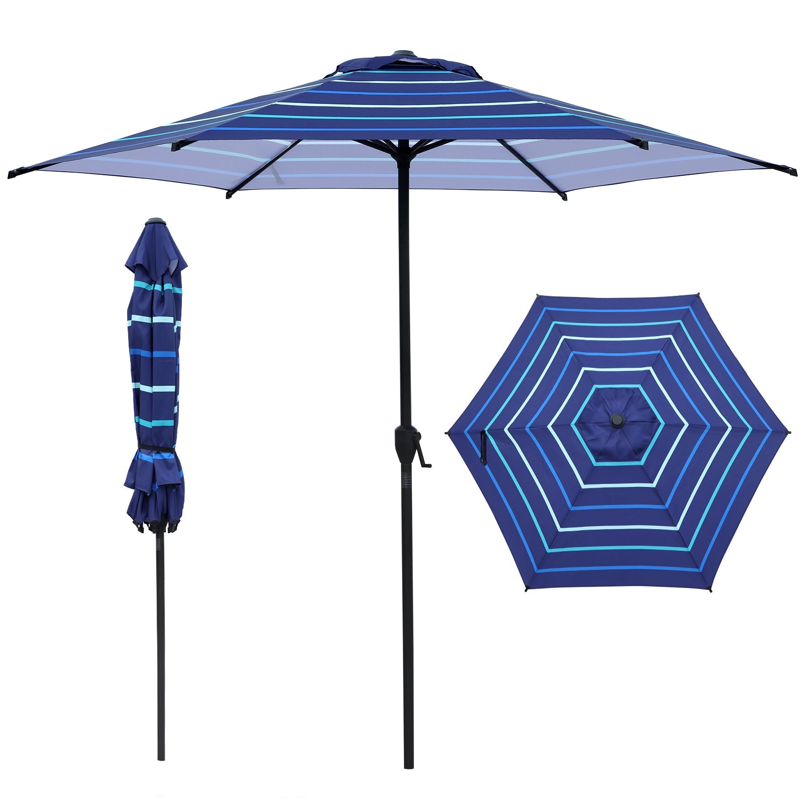 Lyon | 9ft Market Umbrella - Abba Patio