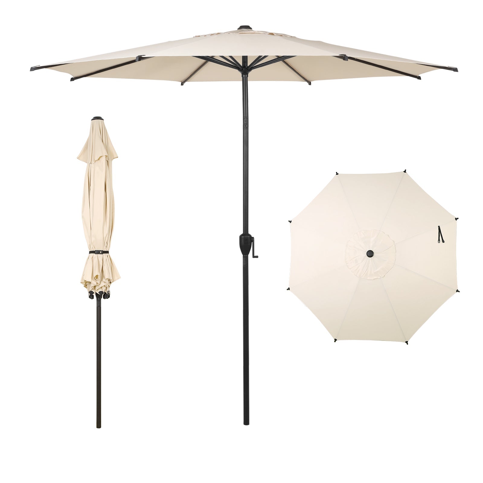 Lyon | 9ft Market Umbrella - Abba Patio