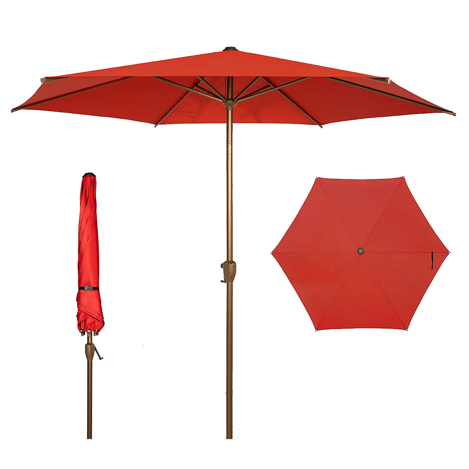Lyon | 9ft Market Umbrella - Abba Patio