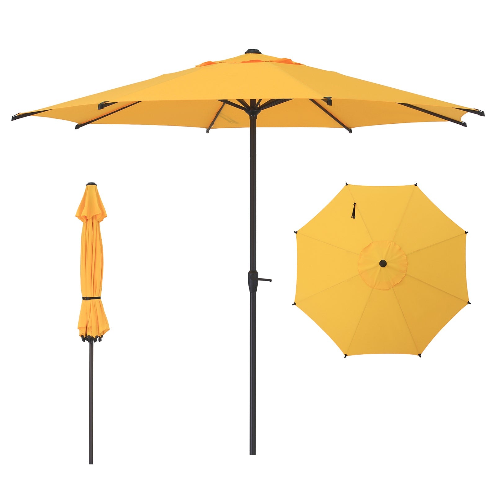 Lyon | 9ft Market Umbrella - Abba Patio