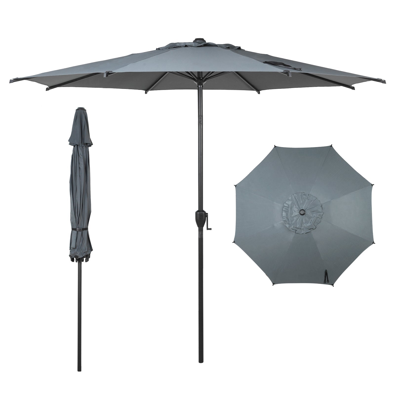 Lyon | 9ft Market Umbrella - Abba Patio