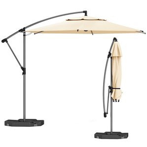 Malta 10ft Cantilever Umbrella | Abba Patio - Abba Patio