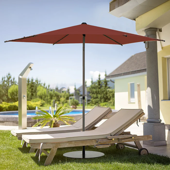 abba patio 7.5ft patio umbrella Oslo Market Umbrella