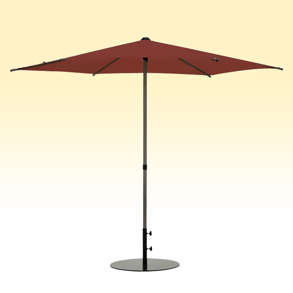 7.5 ft red patio umbrella Oslo Market Umbrella