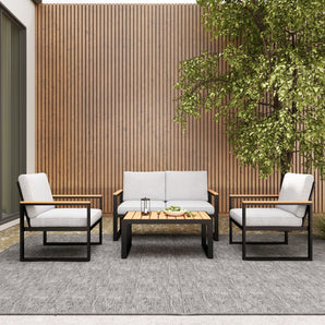 Bundle | Outdoor Sofa & Dining Table Set