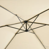 quality fabric of valencia offset umbrella