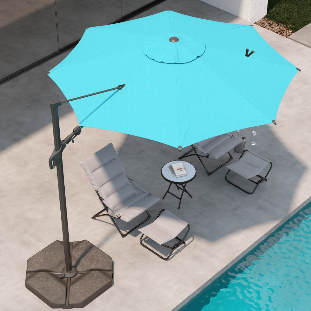 10 Feet Cantilever Offset Umbrella 10 Feet Cantilever Offset Umbrella