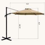 abba patio cantilever umbrella spec