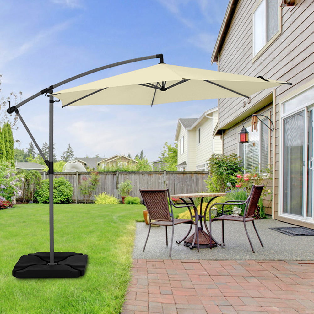 Outdoor Cantilever Offset Umbrellas for Sale