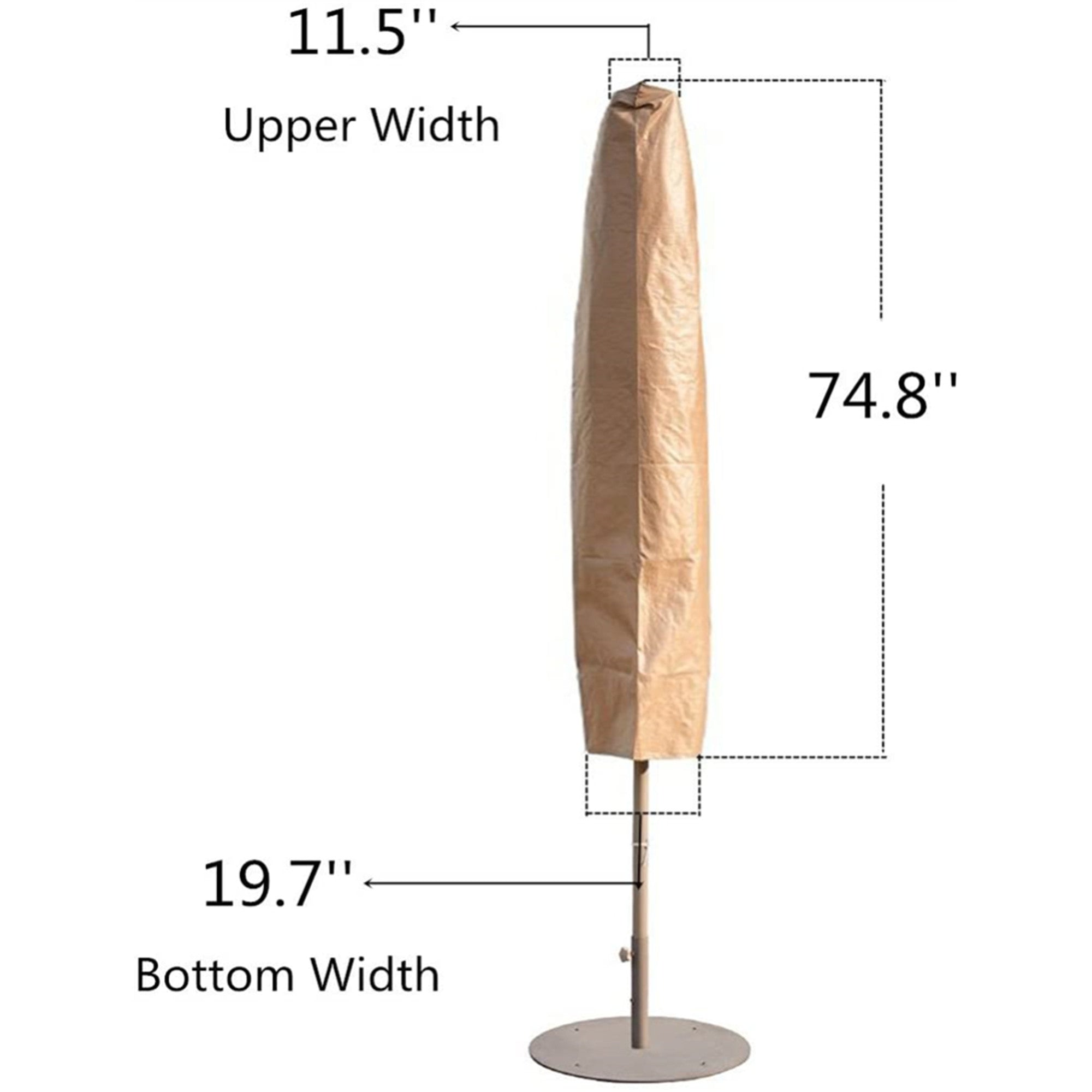 abba patio umbrella cover Market Patio Umbrella Cover for 7-11 Ft Umbrella – Abba Patio