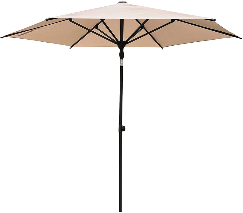 Sorara 9 Feet Table Market Umbrella (6 Ribs)